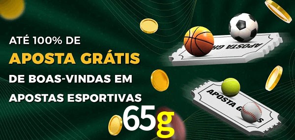 65g Ate 100% de Aposta Gratis